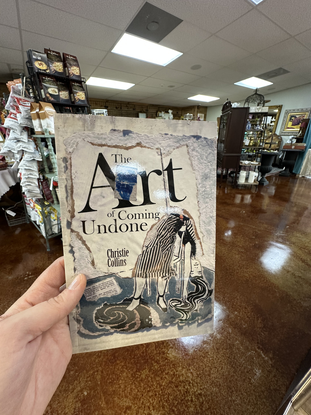 Illustrated printed work featured at Triangle Trading Post