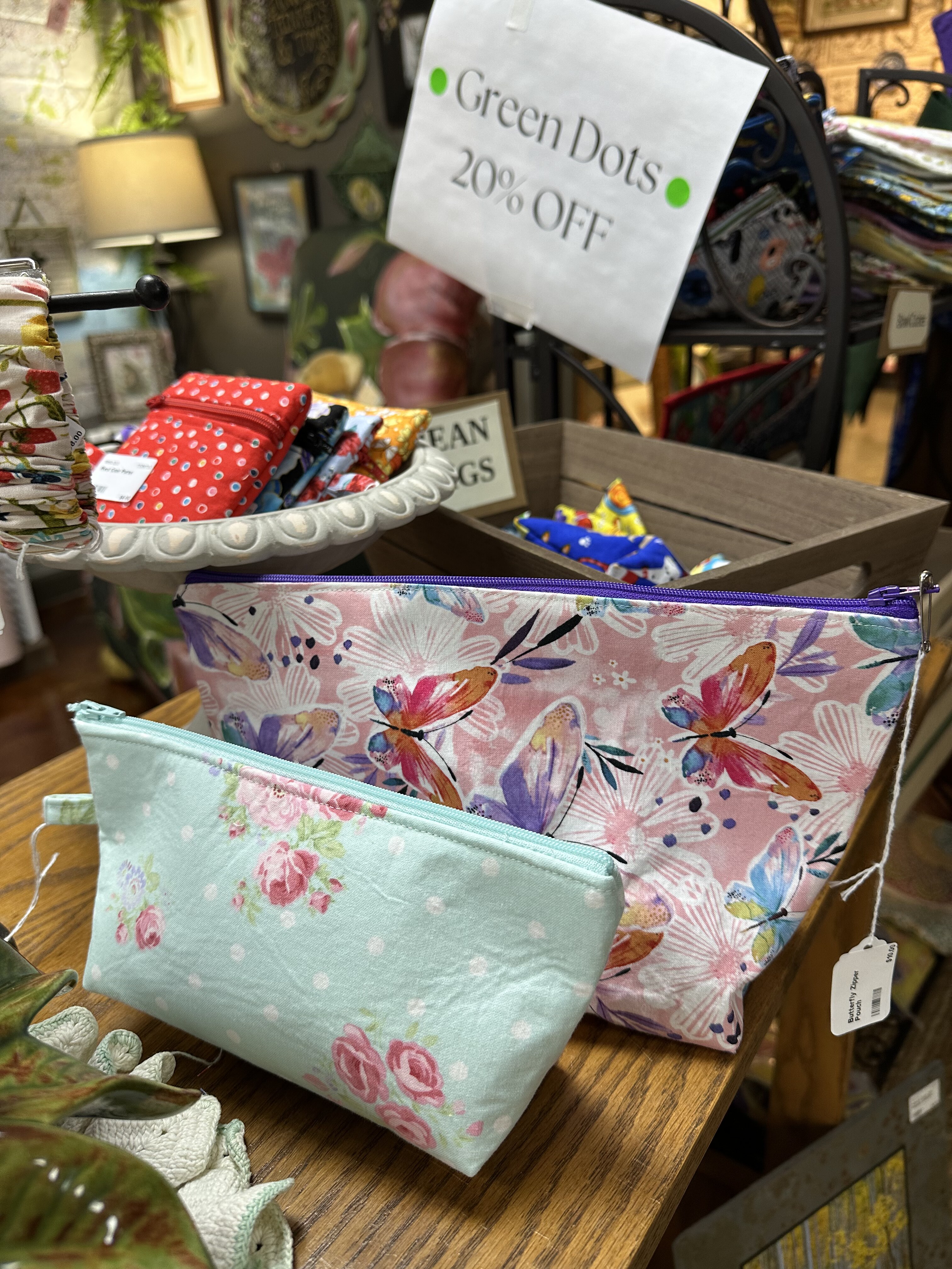 Sew Fun! booth inside Triangle Trading Post