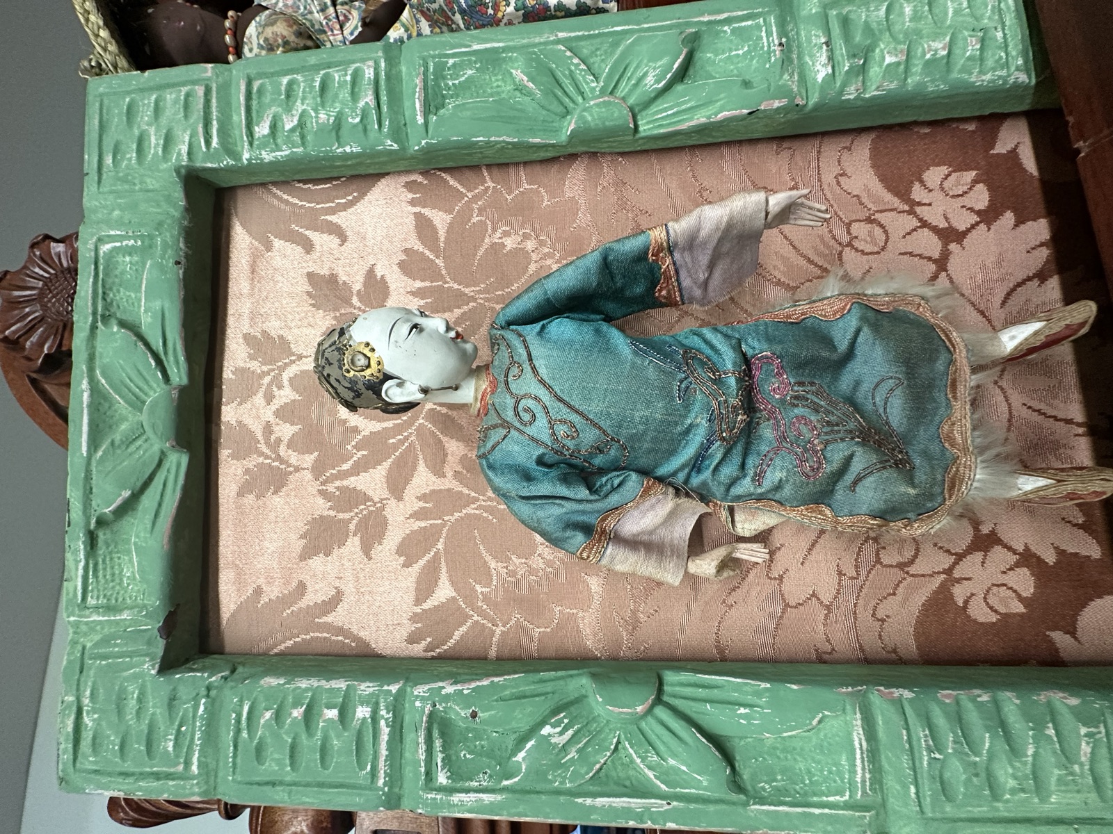 Glass cabinets and collectibles at BackRho