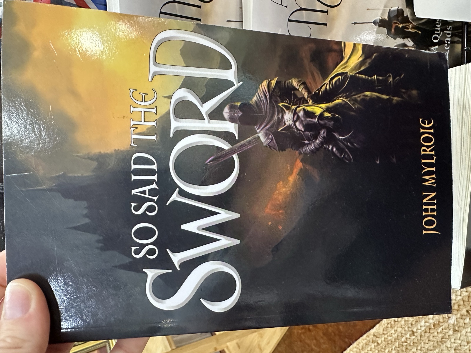 So Said the Sword by John Mylroie, fantasy novel