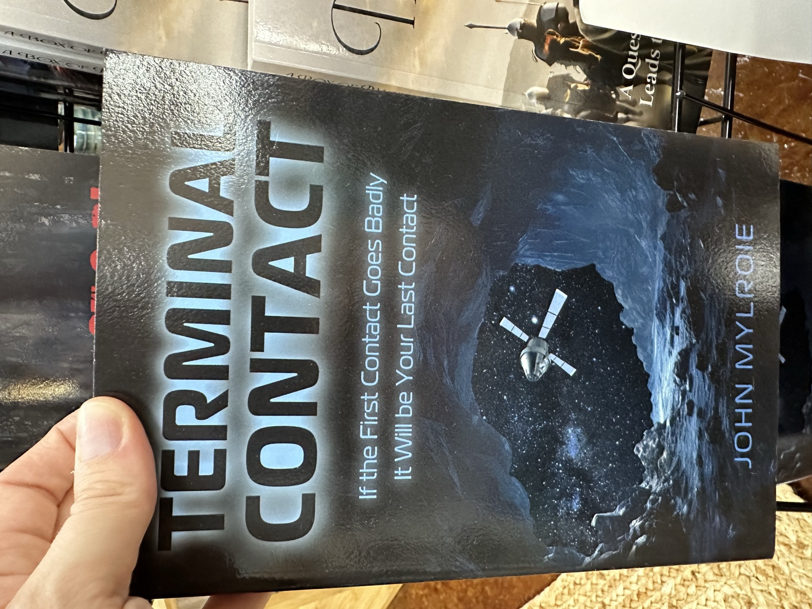 Terminal Contact by John Mylroie, science fiction novel
